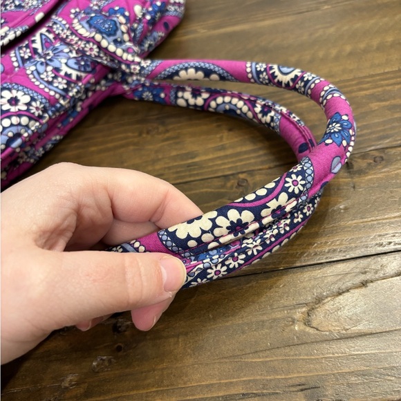 Vera Bradley Weekender Travel Bag in “Boysenberry” Purple and Blue Paisley - Picture 14 of 14